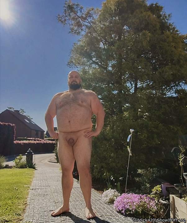 Getting my peepee some sun