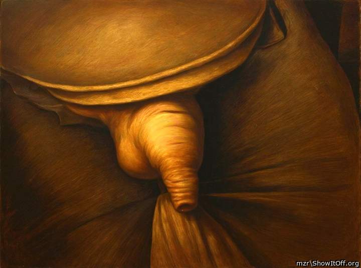 Extra long foreskin Art