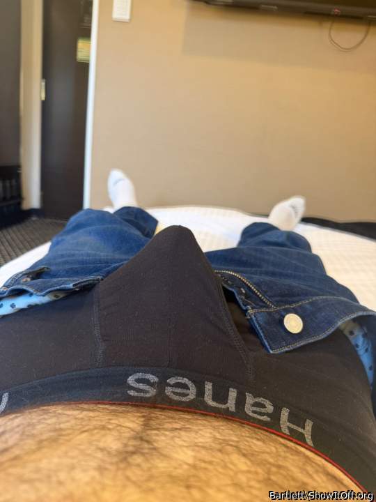 That's a sexy bulge!