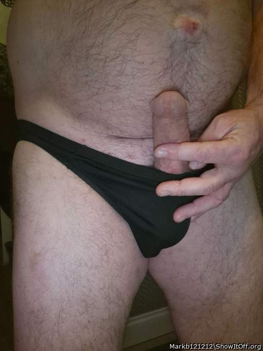 Poking out the panties