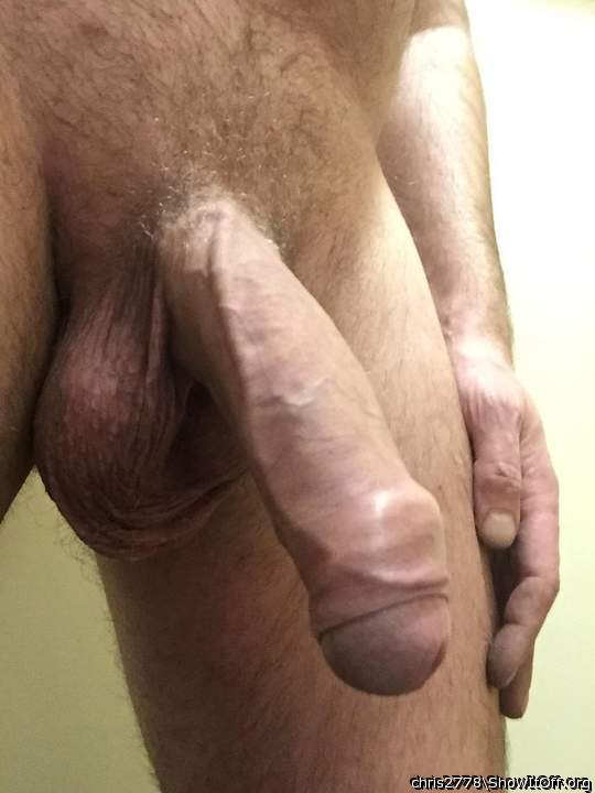 Wow, what a cock you have -  very sexy 