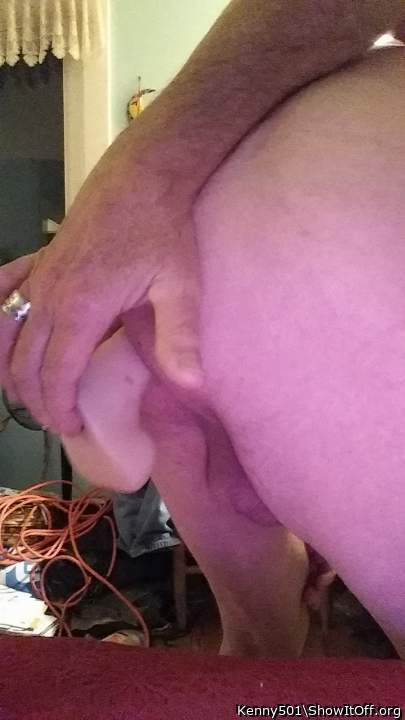 If you cannot have the real thing, a good toy up your butt i