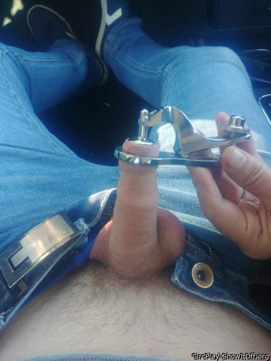 Local married uncut been begging me to use my gomco on his foreskin in his car