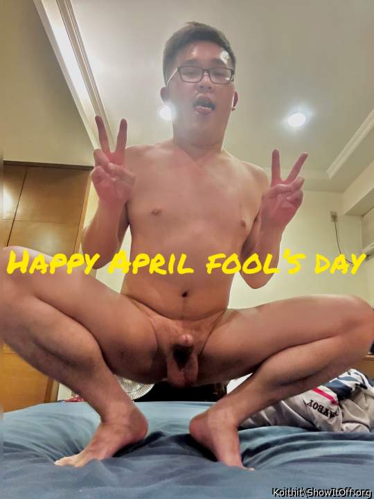 Happy April fool’s day
