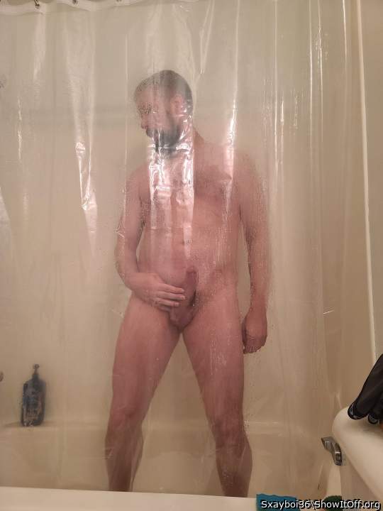 Love to get hard in the shower