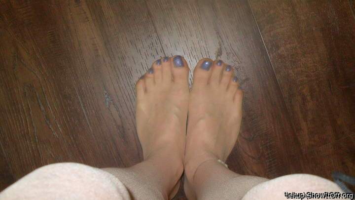 my nylon toes