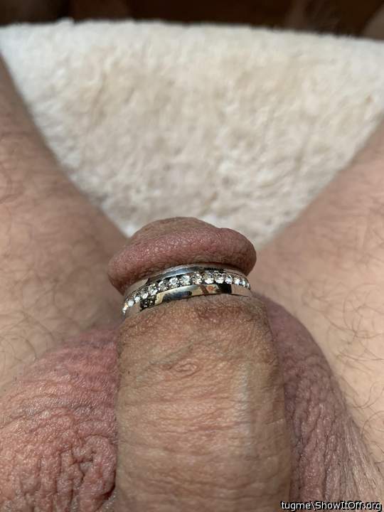 My new Jewelled cock ring
