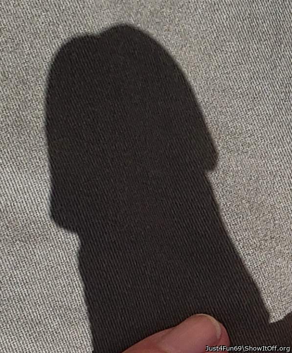 Nice Shadow of My Cockhead!