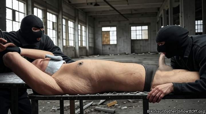 captured in a warehouse