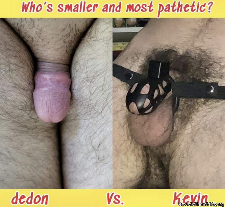 Whos smaller and most pathetic?