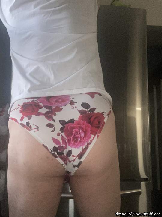 pantied ass