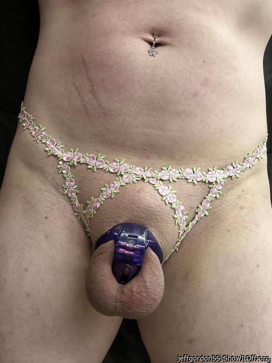Mmm sexy cage and panties