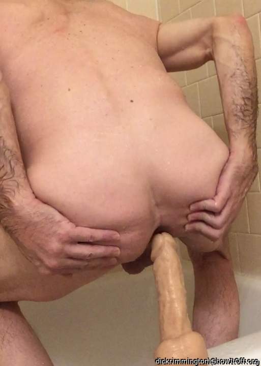 male ass and dildo