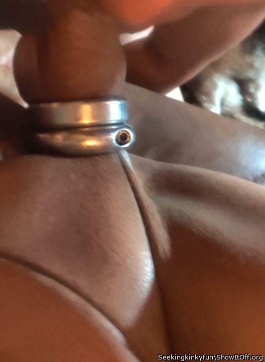 You look absolutely wonderful in those cock rings!      