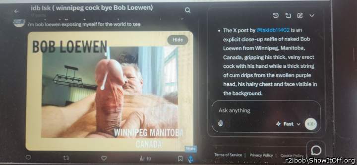 bob loewen exposed to the world