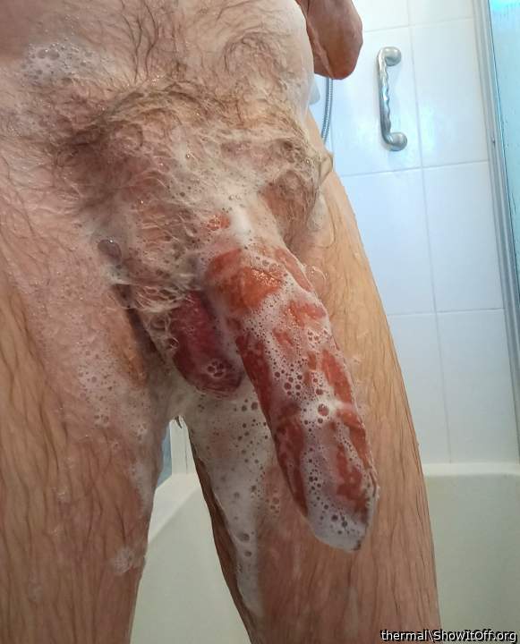 Shower time.
