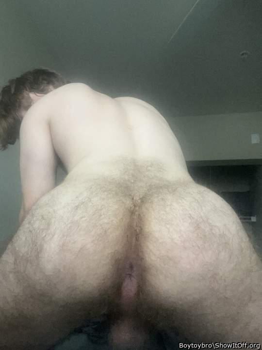 Fat hairy ass