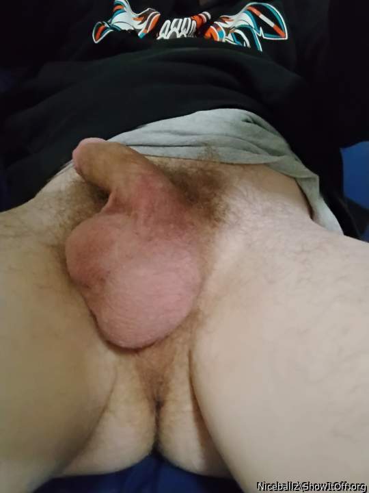 Soft dick saggy nuts