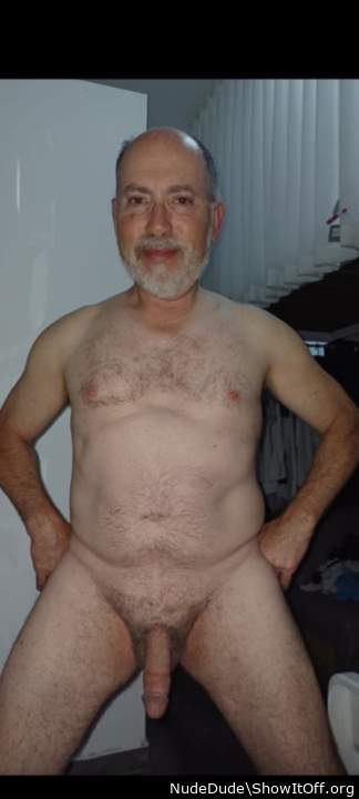 Naked selfie