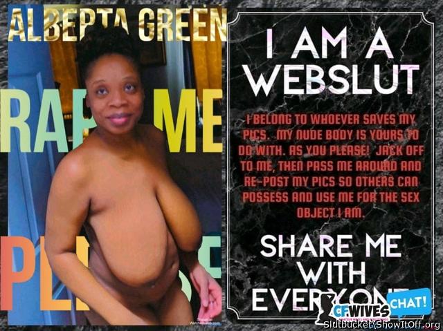 Im exposed!!! &#128563; Slut Alberta Green