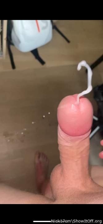 17cm penis 6.7 inches cock dick curvy cum