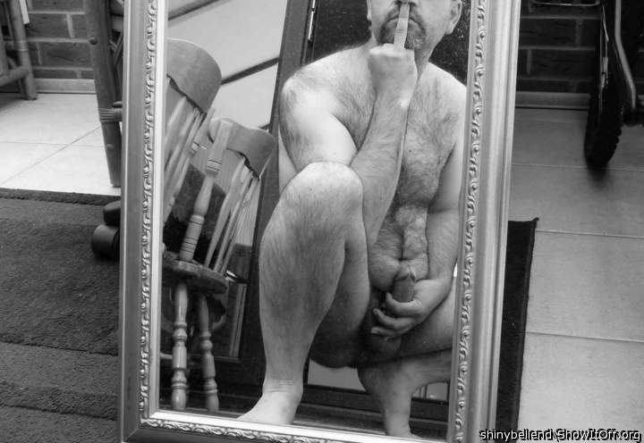 Love Looking At Myself Wank In The Mirror