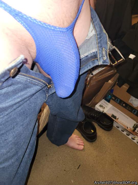 Sexy blue 💙 thong