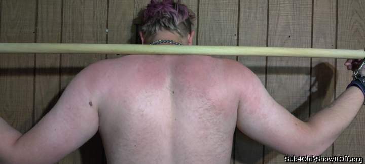 Ready for a good whipping!