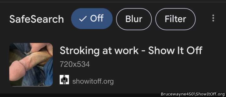 Someone put my pic link on google