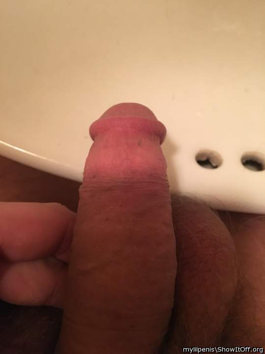 if you lick under my foreskin , I'd probably cum instantly