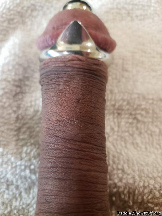Heavy Crown Glans Ring Holding Penis Plug