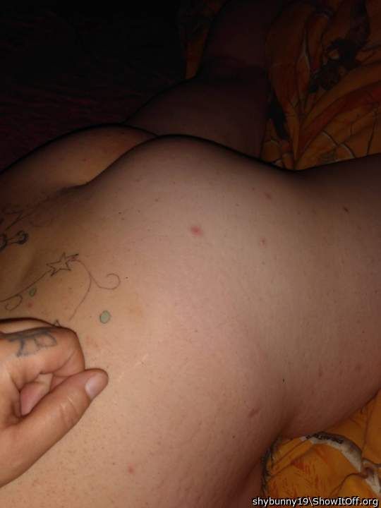 More of hubby's ass sleeping