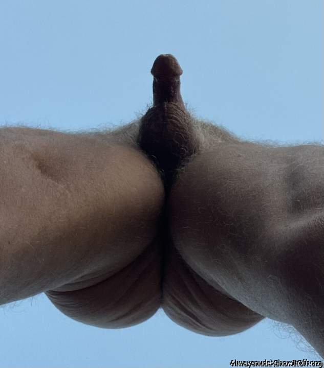 Looking up at my boner