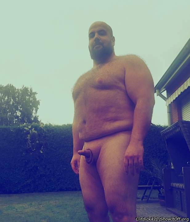 Cute little full erection