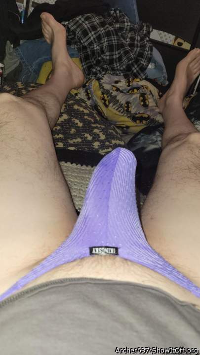 Sexy purple thong &#128156;