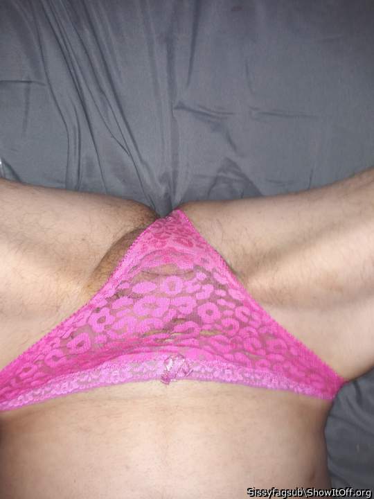 Your sissyfagsub wear pink panties you can know everything under panties size