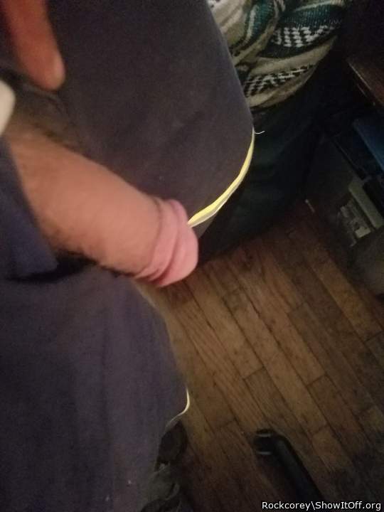 My limp cock, not for long...lol