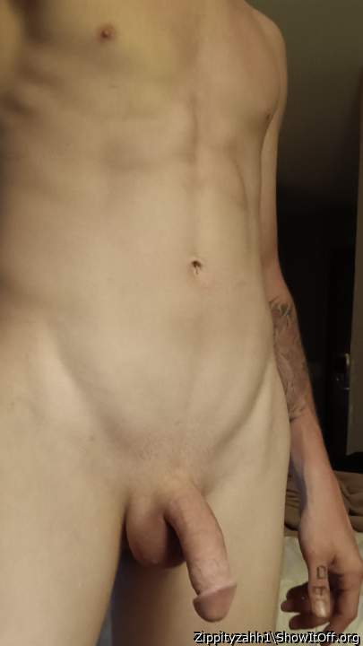 Beautiful smooth cock, balls, and body!