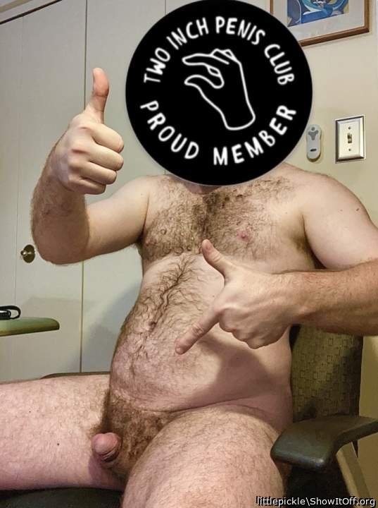 2 inch penis club proud member
