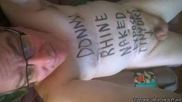 DONNY NAKED AND EXPOSED
