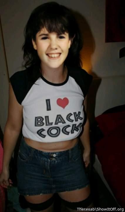 You love black cock but don�t have a picture of one. I can s