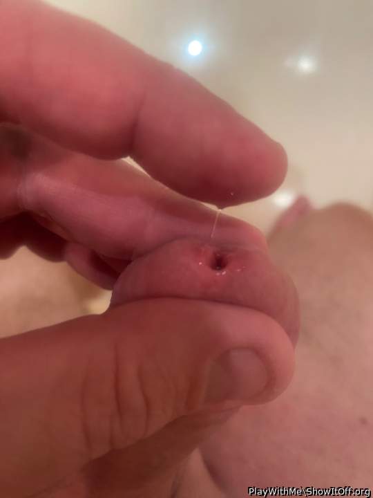 Precum from my little hole