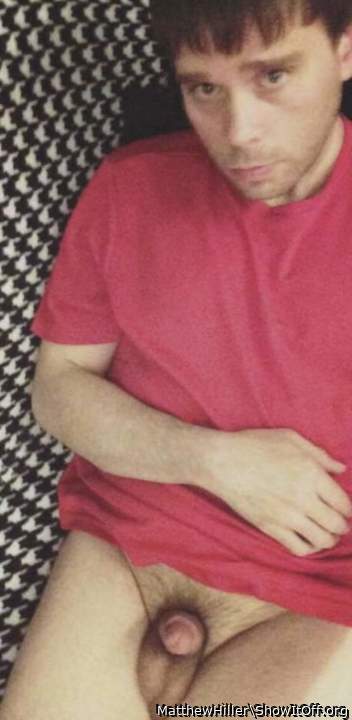 Matthew Hiller showing off his 1.5 inch baby dick