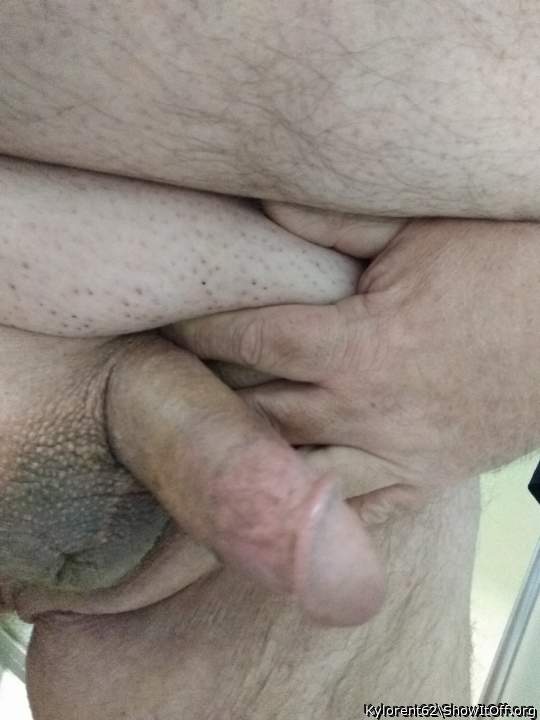 Shaved and pushing back the fat pad