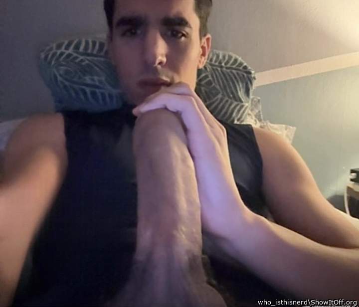 I love to jerk off the head of my dick