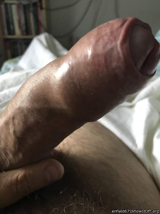 An excellent pic of nicely swollen dick 