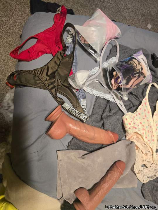 Panties and dildos 😉
