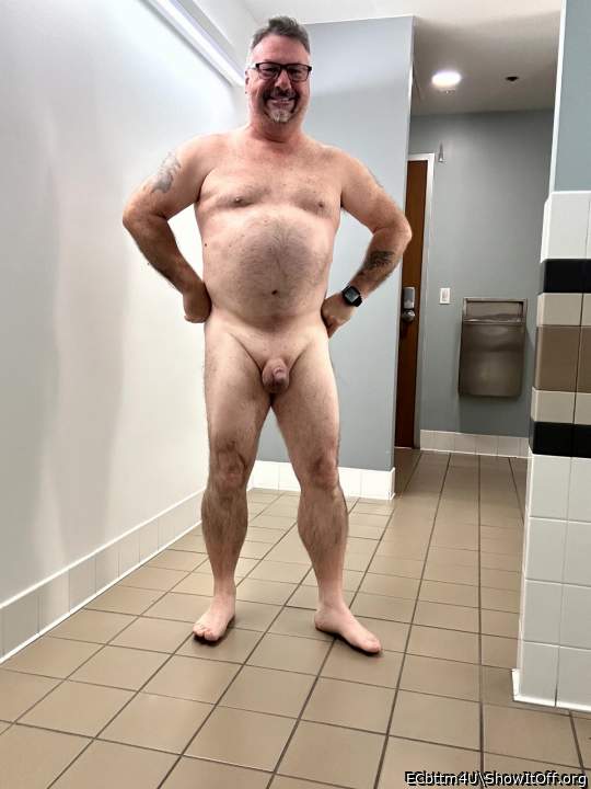 Public bathroom nude 11/2024