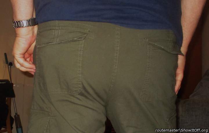 My arse in my new jeans, bought earlier today, 10.3.25