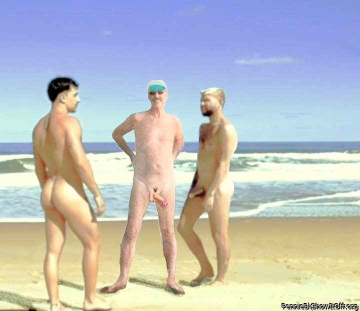 Getting Excited on the Beach